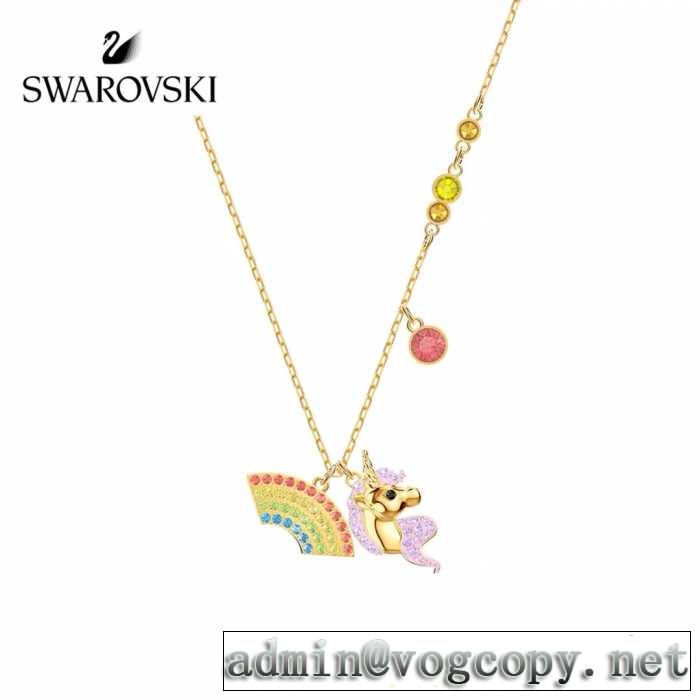スワロフスキー SWAROVSKI ネックレス 2019年春夏のトレンドアイテム クラシカルな雰囲気