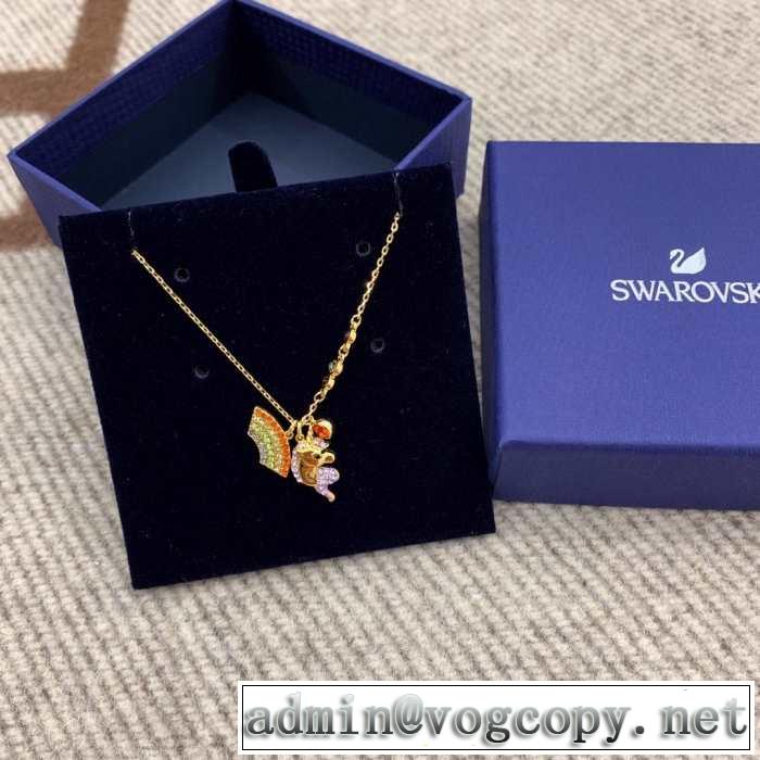 スワロフスキー SWAROVSKI ネックレス 2019年春夏のトレンドアイテム クラシカルな雰囲気