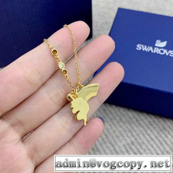 スワロフスキー SWAROVSKI ネックレス 2019年春夏のトレンドアイテム クラシカルな雰囲気