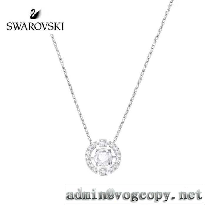 2色可選 ネックレス 2019年の春夏に着たい る春夏おすすめの人気商品 スワロフスキー SWAROVSKI