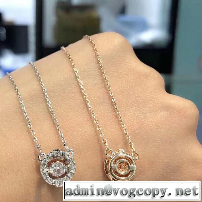 2色可選 ネックレス 2019年の春夏に着たい る春夏おすすめの人気商品 スワロフスキー SWAROVSKI