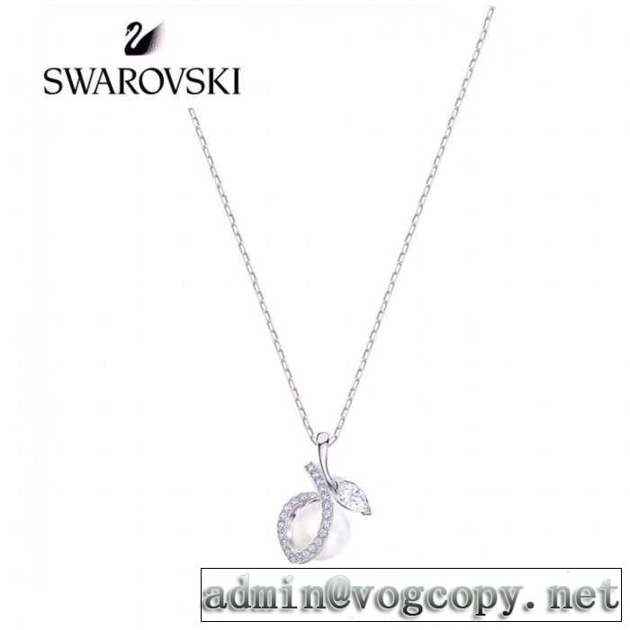 春夏らしい爽やかさ スワロフスキー SWAROVSKI ネックレス 2色可選 【2019春夏】最新コレクショ