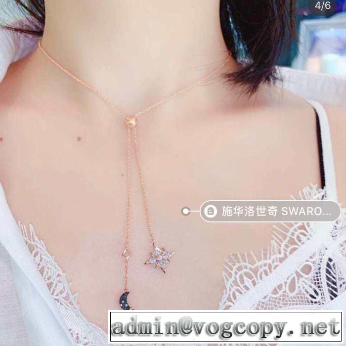 2019春夏は人気定番 春色の最旬の人気アイテム スワロフスキー SWAROVSKI ネックレス