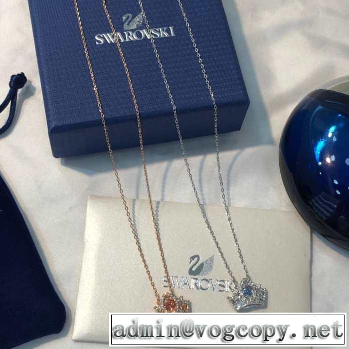 2色可選 ネックレス 今季トレンドの限定アイテム 2019即旬な装いに スワロフスキー SWAROVSKI