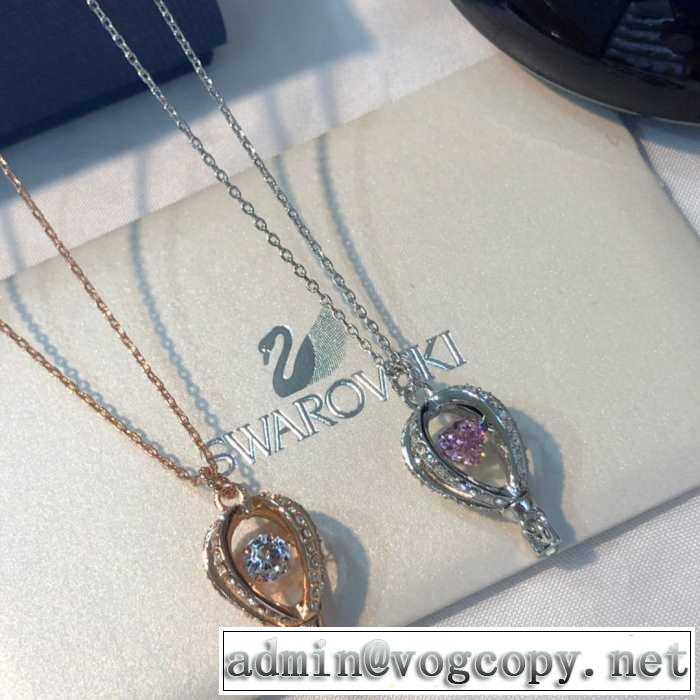 スワロフスキー SWAROVSKI ネックレス 2色可選 素敵なスタイルで夏の定番 2019年の夏のマスト