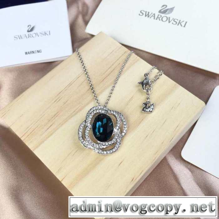 ネックレス スワロフスキー SWAROVSKI 大人カジュアル夏ファッション2019 暑い季節も大活躍