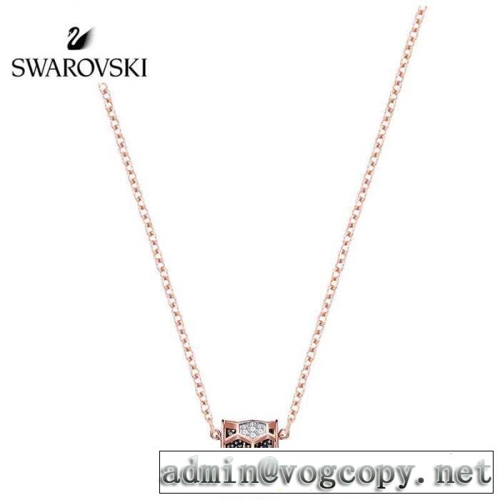 今シーズン人気のアイテム 2色可選 スワロフスキー SWAROVSKI ネックレス 2019春夏も引き続きトレンド