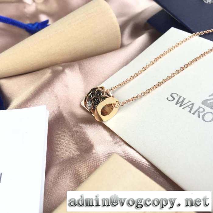今シーズン人気のアイテム 2色可選 スワロフスキー SWAROVSKI ネックレス 2019春夏も引き続きトレンド