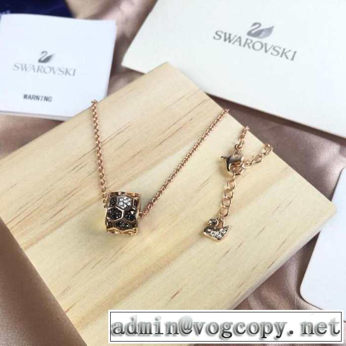 今シーズン人気のアイテム 2色可選 スワロフスキー SWAROVSKI ネックレス 2019春夏も引き続きトレンド