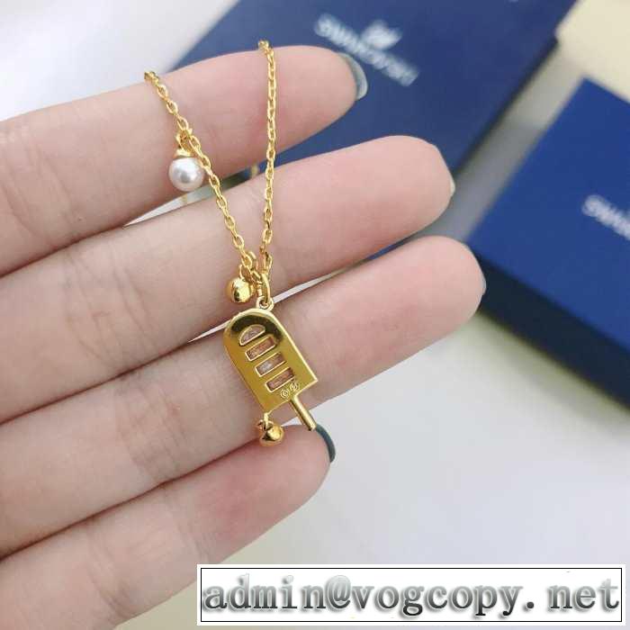 スワロフスキー SWAROVSKI ネックレス 大人カジュアル夏ファッション2019 夏先に大活躍する
