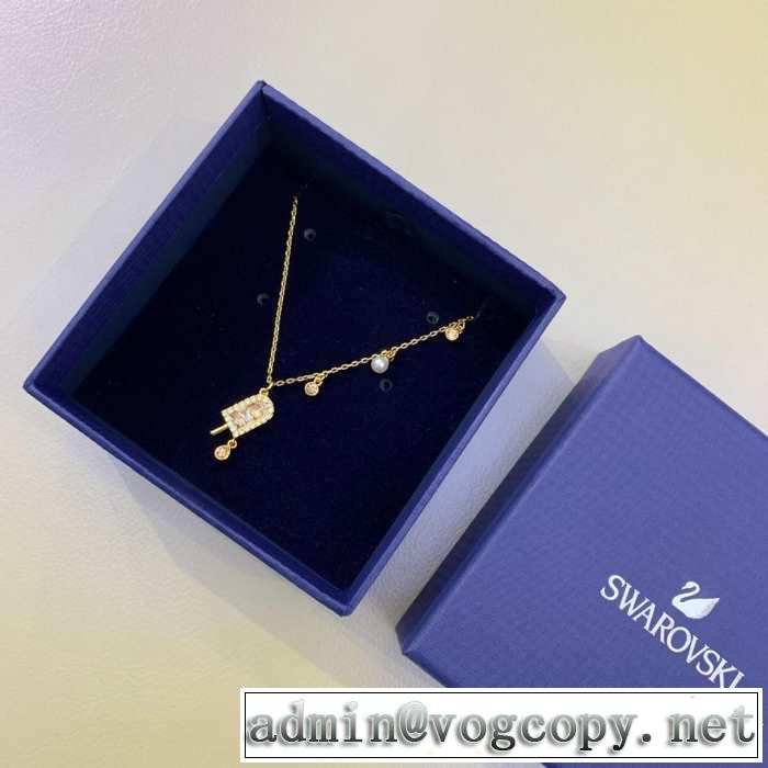 スワロフスキー SWAROVSKI ネックレス 大人カジュアル夏ファッション2019 夏先に大活躍する
