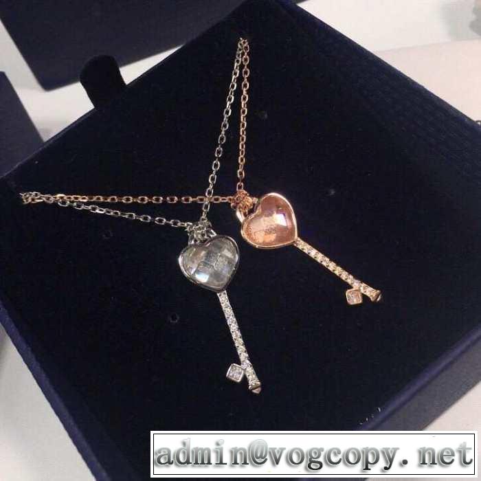 2色可選 ネックレス 春夏のトレンドアイテム 2019春夏トレンドアイテム スワロフスキー SWAROVSKI