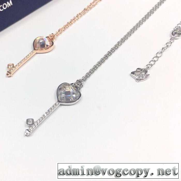 2色可選 ネックレス 春夏のトレンドアイテム 2019春夏トレンドアイテム スワロフスキー SWAROVSKI