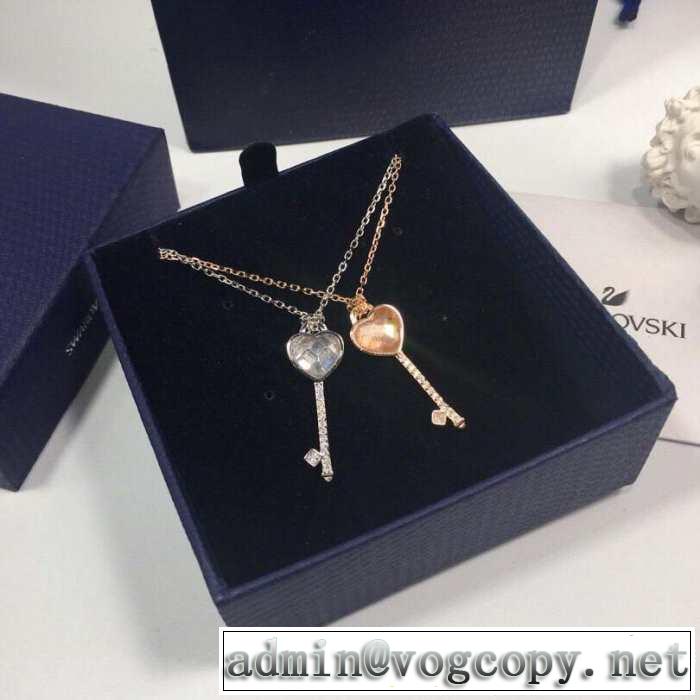 2色可選 ネックレス 春夏のトレンドアイテム 2019春夏トレンドアイテム スワロフスキー SWAROVSKI