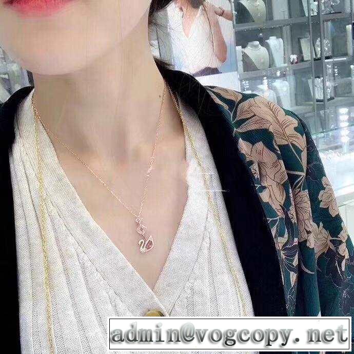 2019春夏も引き続きトレンド 今年春夏ファション流行り スワロフスキー SWAROVSKI ネックレス