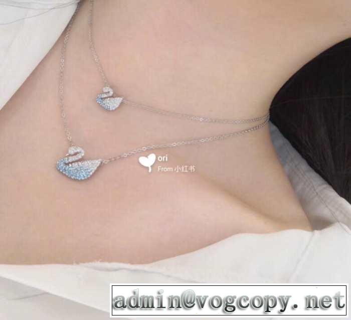 春夏シンプルファッションでOK！ スワロフスキー SWAROVSKI ネックレス 2色可選 2019夏ファション新品