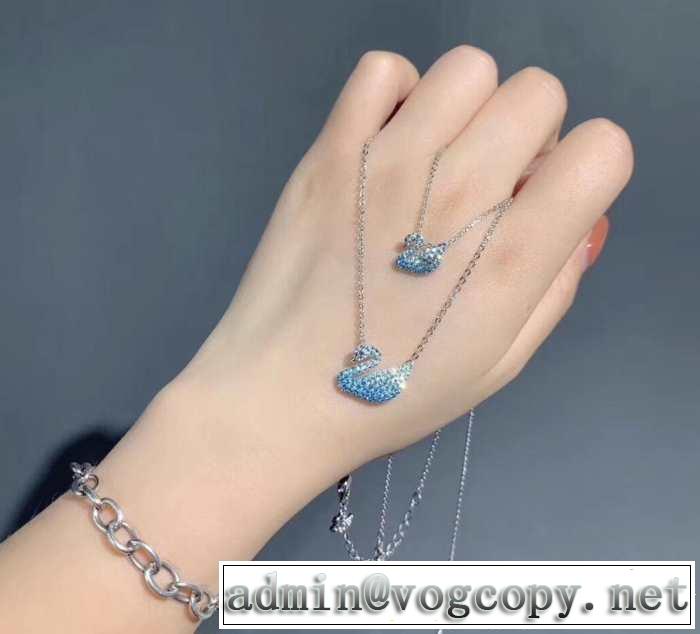 春夏シンプルファッションでOK！ スワロフスキー SWAROVSKI ネックレス 2色可選 2019夏ファション新品