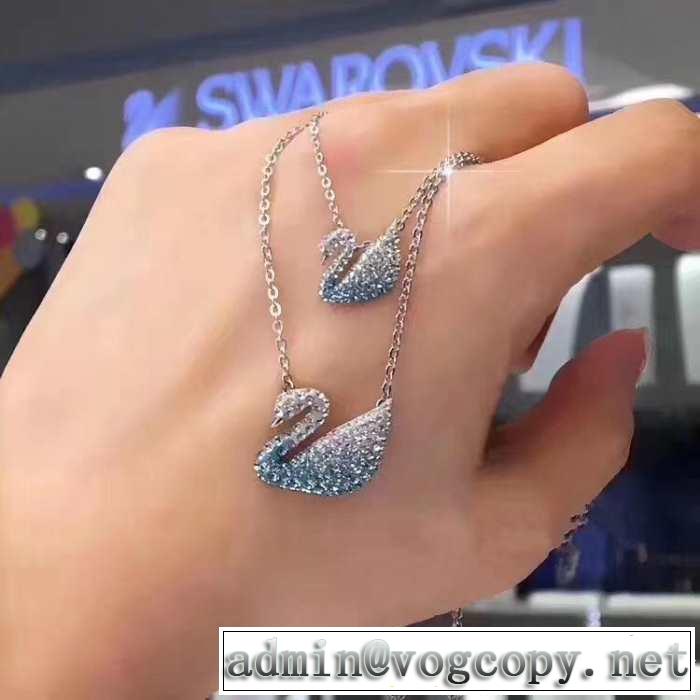 春夏シンプルファッションでOK！ スワロフスキー SWAROVSKI ネックレス 2色可選 2019夏ファション新品