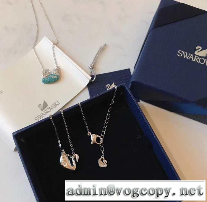 春夏シンプルファッションでOK！ スワロフスキー SWAROVSKI ネックレス 2色可選 2019夏ファション新品