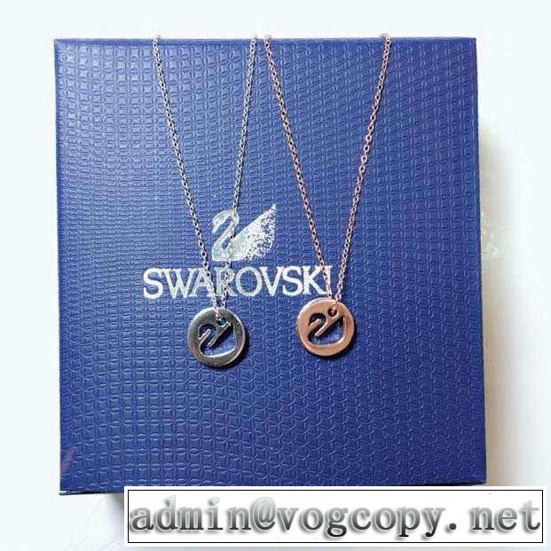 ネックレス 2色可選 注目度が高まり最新コレクション 2019年の夏のマスト スワロフスキー SWAROVSKI