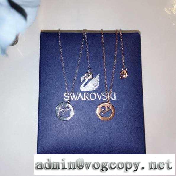 ネックレス 2色可選 注目度が高まり最新コレクション 2019年の夏のマスト スワロフスキー SWAROVSKI