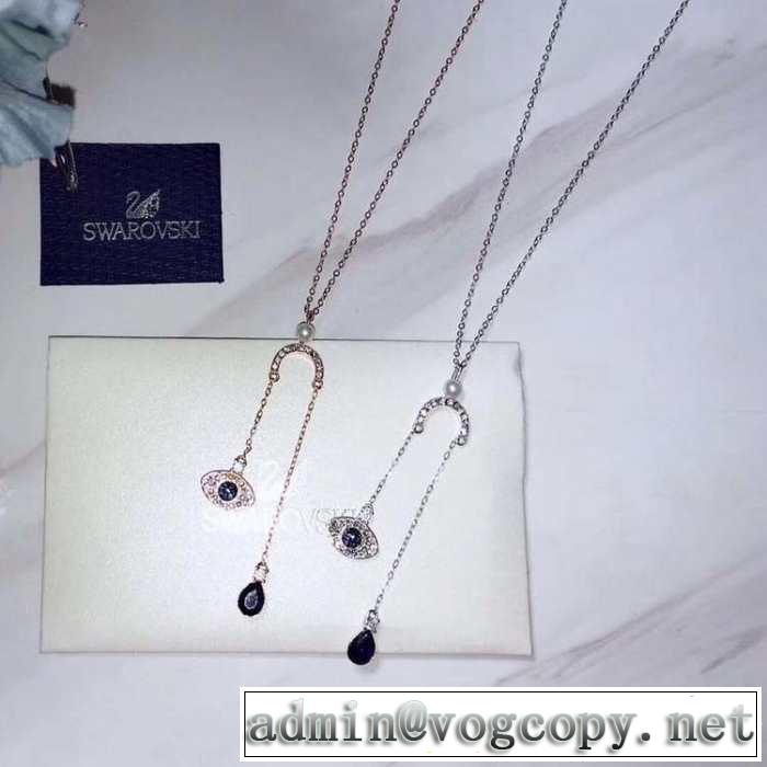 スワロフスキー SWAROVSKI ネックレス 2色可選 スタイリッシュに新着 2019春夏の大注目トレンド