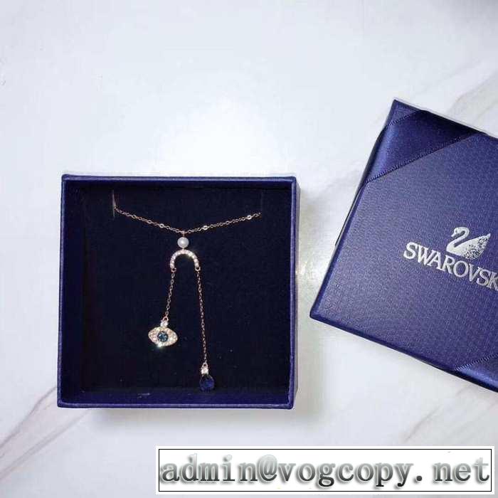 スワロフスキー SWAROVSKI ネックレス 2色可選 スタイリッシュに新着 2019春夏の大注目トレンド