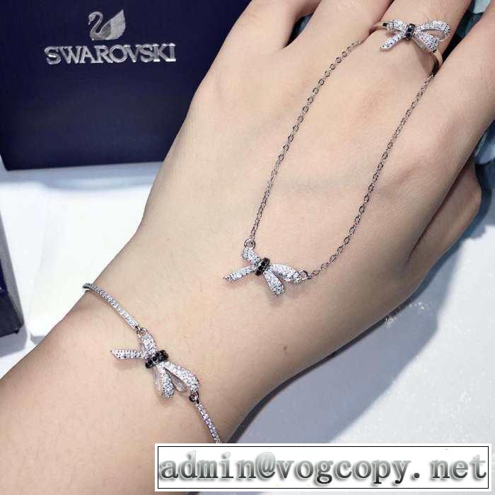 スワロフスキー SWAROVSKI ネックレス 春夏らしい華やか 2019年春夏のトレンドアイテム