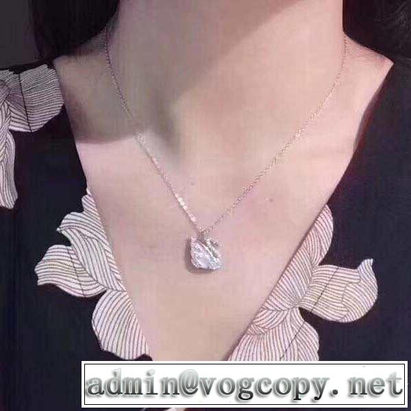 2色可選 ネックレス 2019春夏も引き続き人気セール 夏らしい季節感 スワロフスキー SWAROVSKI