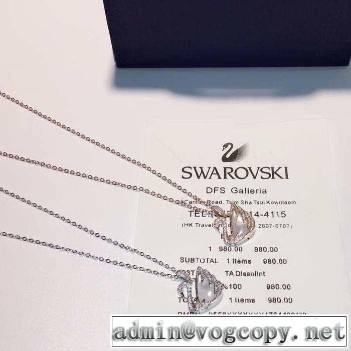 2色可選 ネックレス 2019春夏も引き続き人気セール 夏らしい季節感 スワロフスキー SWAROVSKI