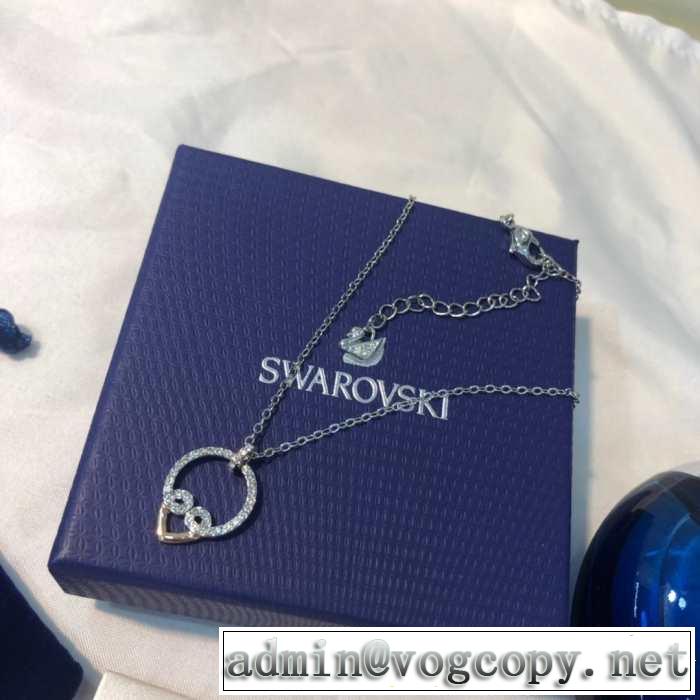 2019年最新ファッション スワロフスキー SWAROVSKI ネックレス 2色可選 おしゃれデザインも大人気