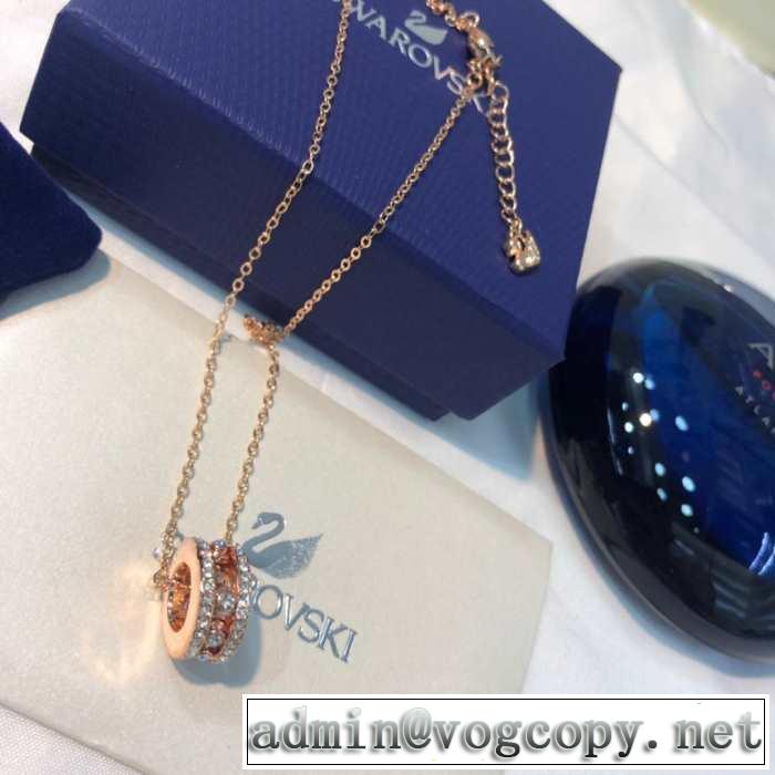 男女兼用 2色可選 今年春夏ファション流行り 2019夏ファション新品 スワロフスキー SWAROVSKI ネックレス