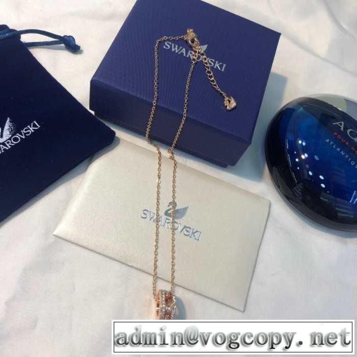 男女兼用 2色可選 今年春夏ファション流行り 2019夏ファション新品 スワロフスキー SWAROVSKI ネックレス