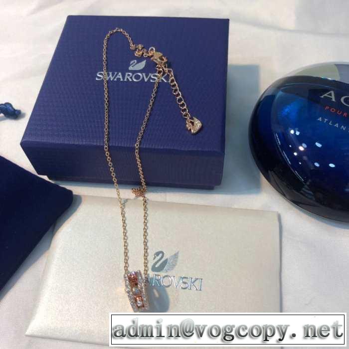 男女兼用 2色可選 今年春夏ファション流行り 2019夏ファション新品 スワロフスキー SWAROVSKI ネックレス