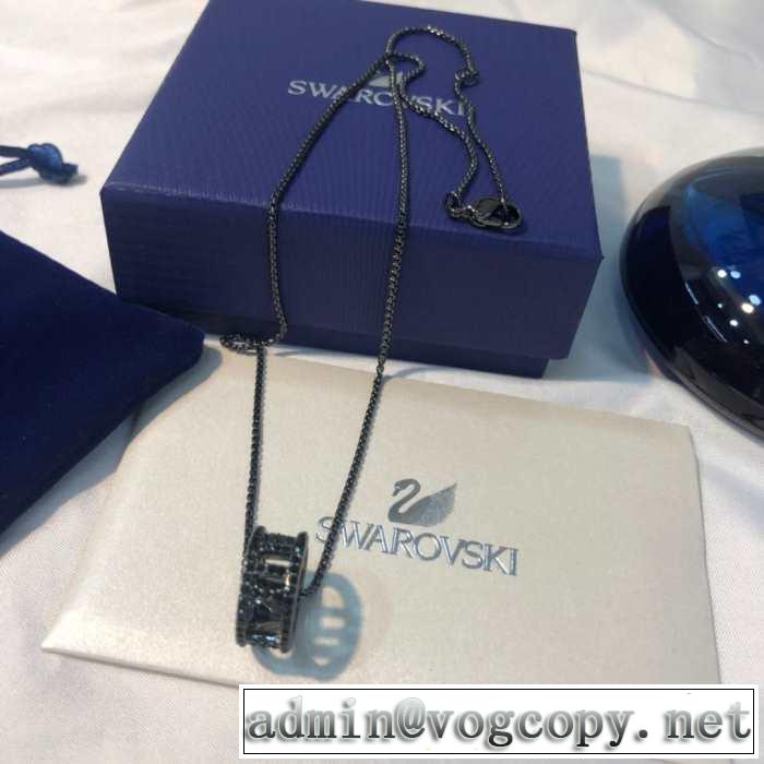 スワロフスキー SWAROVSKI ネックレス 2色可選 男女兼用 人気夏ファションおすすめ 春夏の流行り2019新品