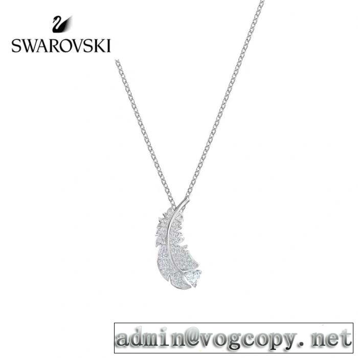 《2019年》今、注目のストリート スワロフスキー SWAROVSKI ネックレス 2色可選 海外セレブは大人気