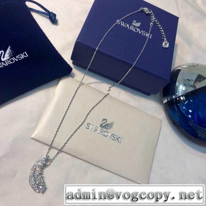《2019年》今、注目のストリート スワロフスキー SWAROVSKI ネックレス 2色可選 海外セレブは大人気