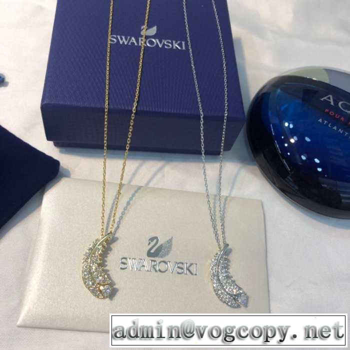 《2019年》今、注目のストリート スワロフスキー SWAROVSKI ネックレス 2色可選 海外セレブは大人気