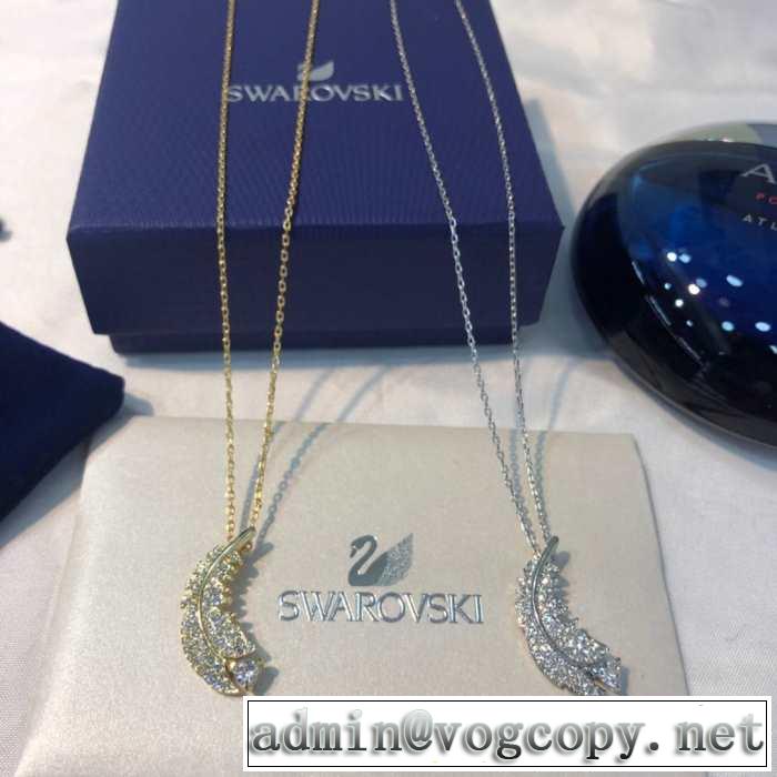 《2019年》今、注目のストリート スワロフスキー SWAROVSKI ネックレス 2色可選 海外セレブは大人気