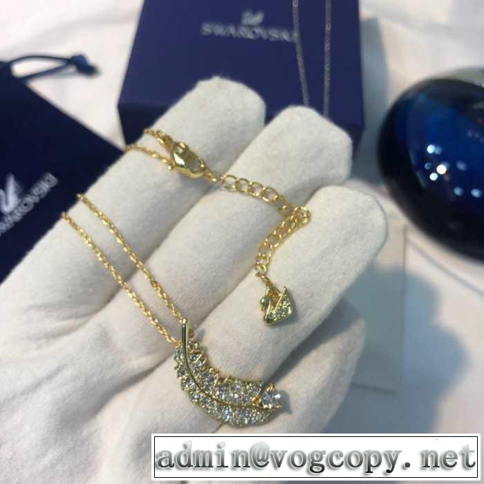 《2019年》今、注目のストリート スワロフスキー SWAROVSKI ネックレス 2色可選 海外セレブは大人気