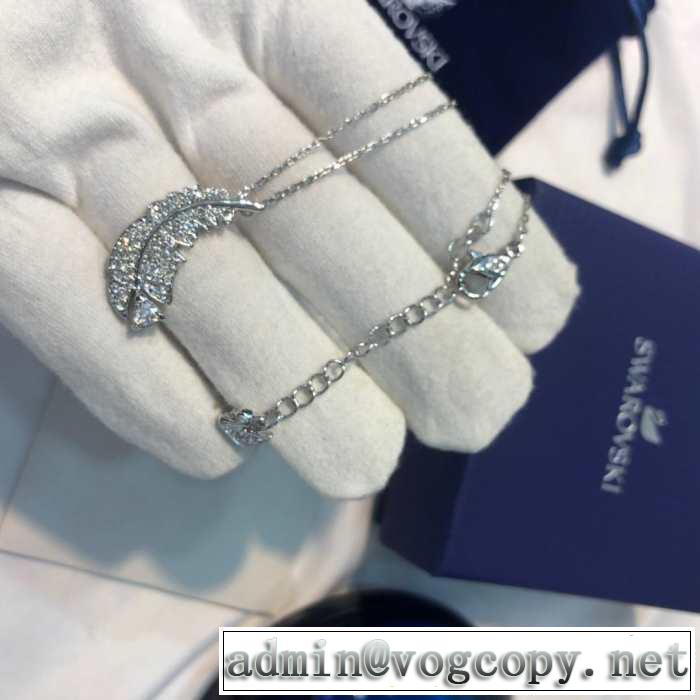 《2019年》今、注目のストリート スワロフスキー SWAROVSKI ネックレス 2色可選 海外セレブは大人気