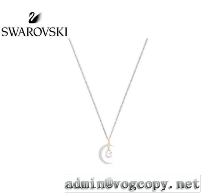 スワロフスキー SWAROVSKI ネックレス 大人カジュアル夏ファッション2019 主張性もカジュアルさ