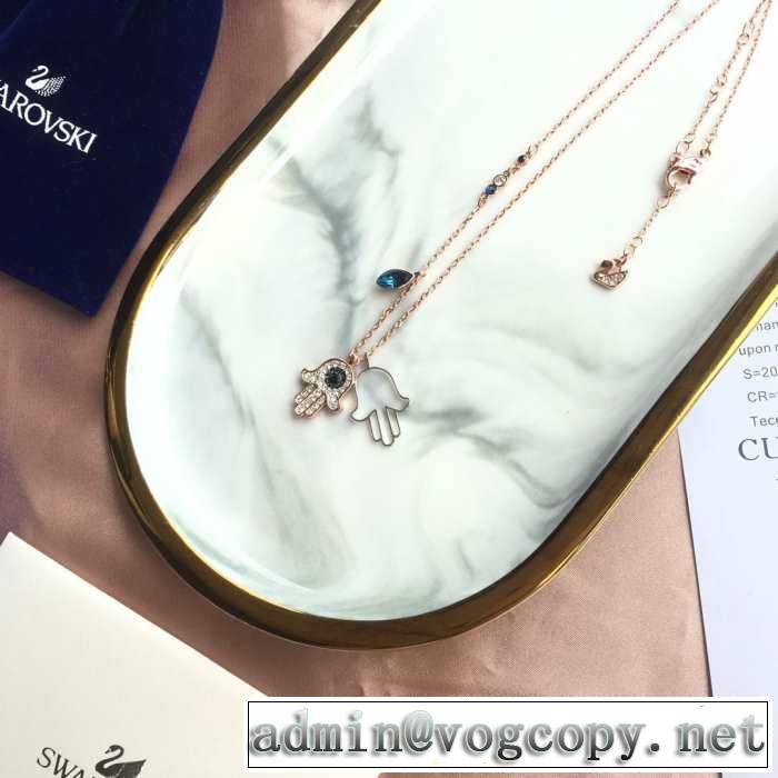 スワロフスキー SWAROVSKI ネックレス 今季は特に注目ファション 2019春夏人気トレンドアイテム