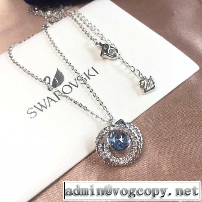 2019年春夏流行ファッション 大人の可愛さを引き立て スワロフスキー SWAROVSKI ネックレス