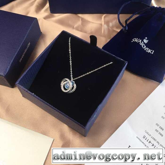 2019年春夏流行ファッション 大人の可愛さを引き立て スワロフスキー SWAROVSKI ネックレス