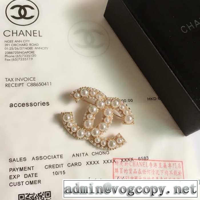 CH CH ブローチ 2019夏ファション新品 春夏シンプルファッションでOK！