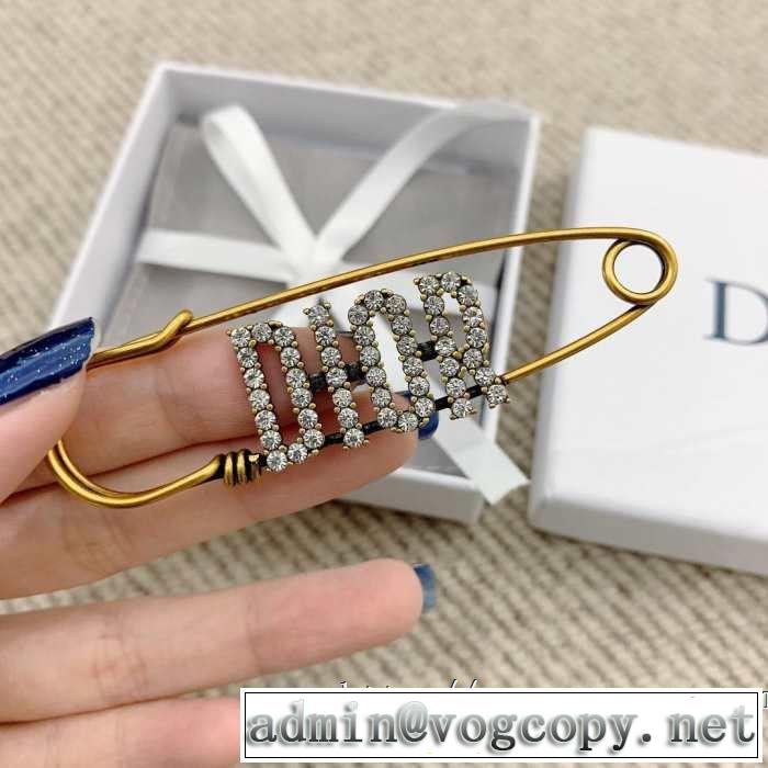 ブローチ 2019年SSトレンド新品登場 春夏ファショントレンドアイテム ディオール DIOR