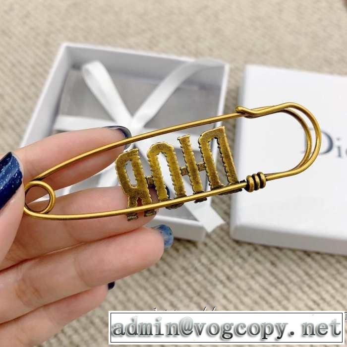 ブローチ 2019年SSトレンド新品登場 春夏ファショントレンドアイテム ディオール DIOR