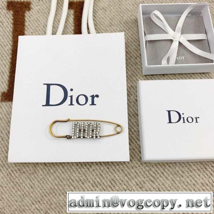 ブローチ 2019年SSトレンド新品登場 春夏ファショントレンドアイテム ディオール DIOR