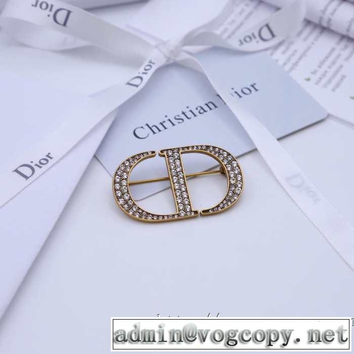 人気ブランド春夏の新作が続々登場 ディオール DIOR ブローチ 2019年春夏シーズンに登場